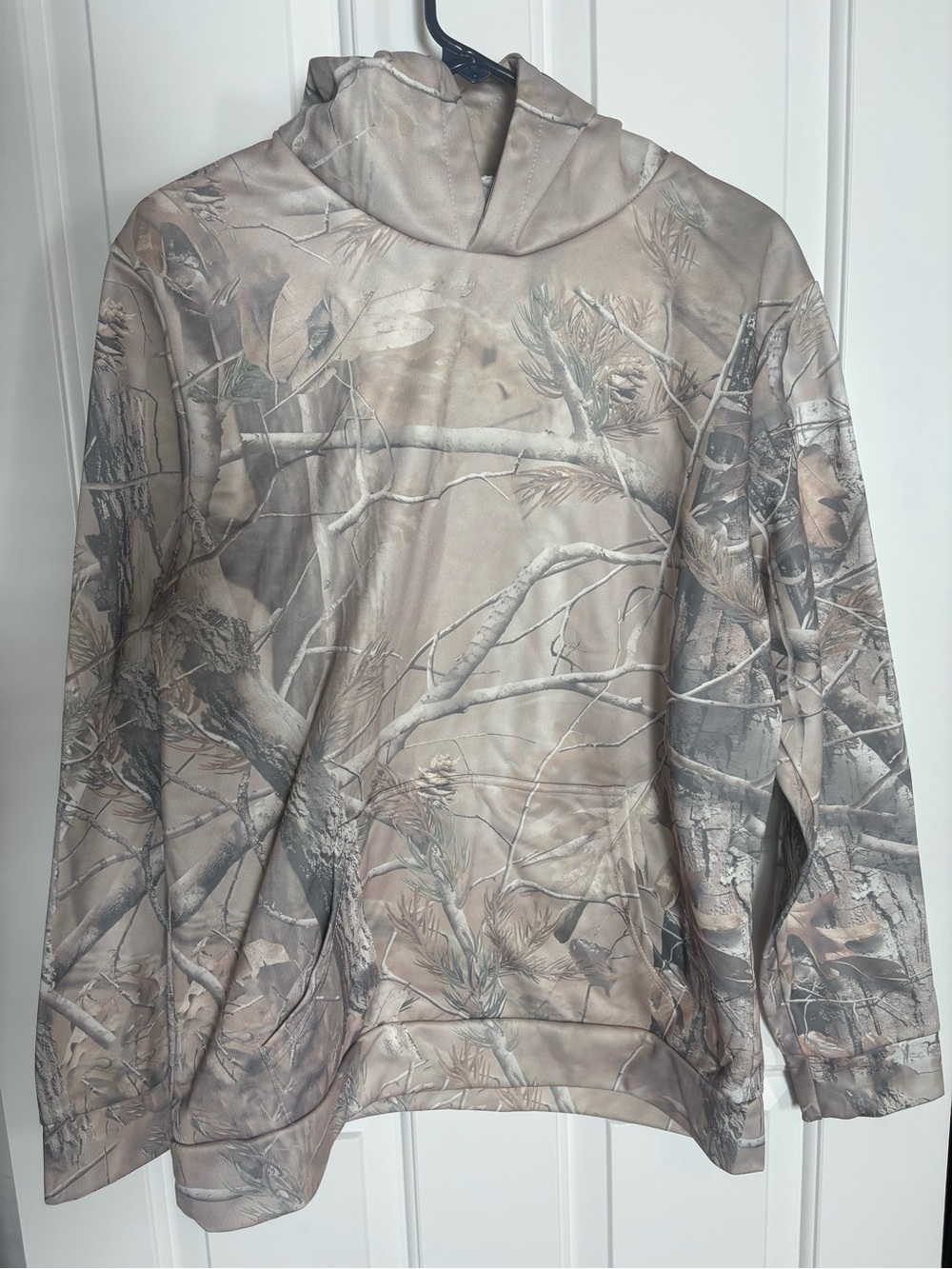 Women’s Camo Hoodie - Taupe/Beige